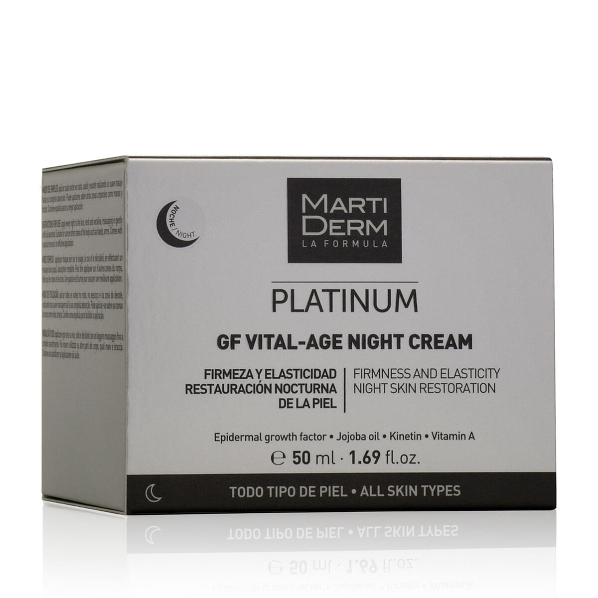 Noćna Krema Martiderm Platinum Gf Vital Age 50 ml